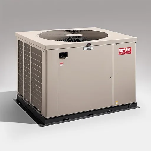 Packaged commercial heat pump pictured in the original HeatCool installation page
