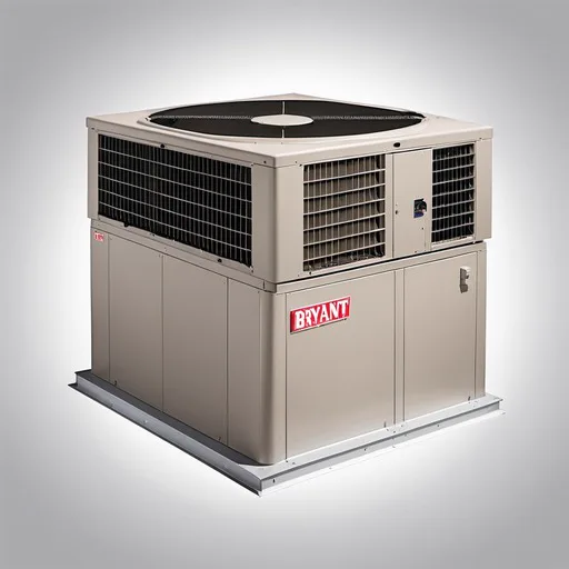 Commercial heat pump pictured in the original HeatCool installation page