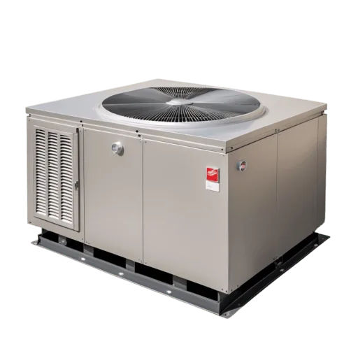 Commercial heat pump unit shown in the original HeatCool repair page