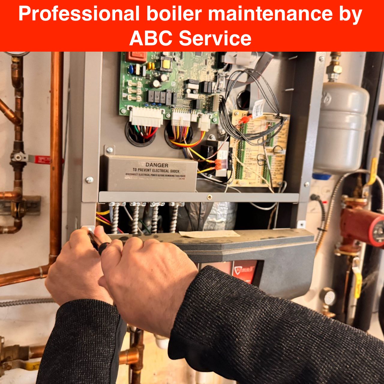 Comprehensive inspection of the boiler’s burner and heat exchanger to ensure safety and optimal radiant heating system performance
